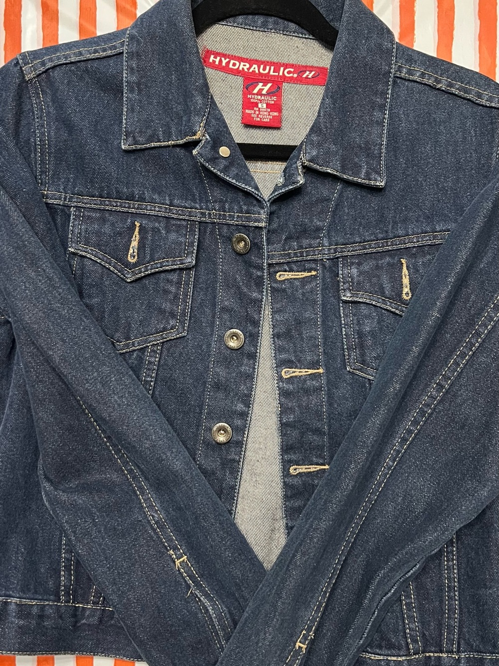 Hydraulic Dark Blue Denim Jean Jacket